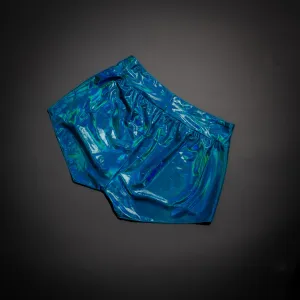 Forbidden Fantasy Shorts Bodacious Blue Booty