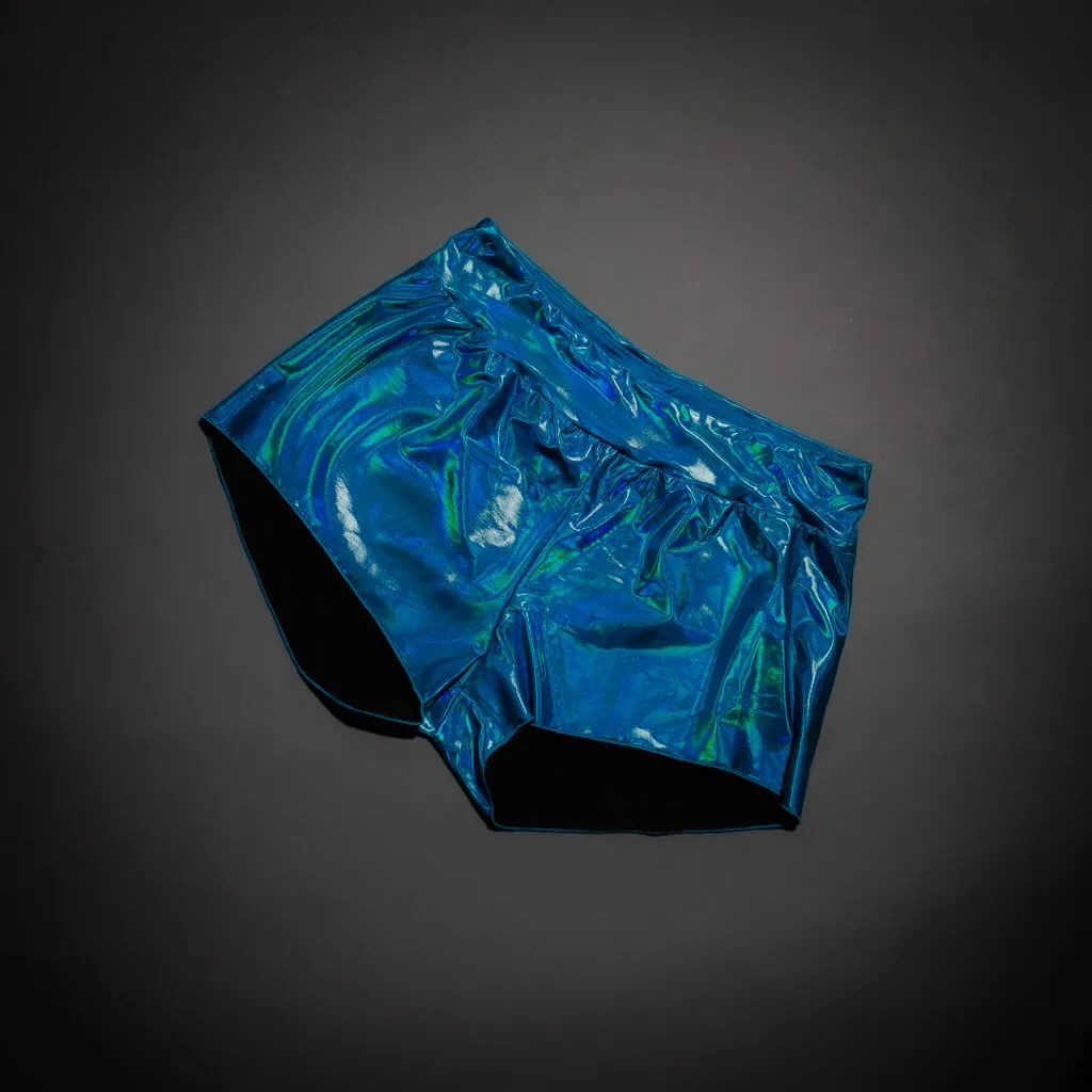 Forbidden Fantasy Shorts Bodacious Blue Booty