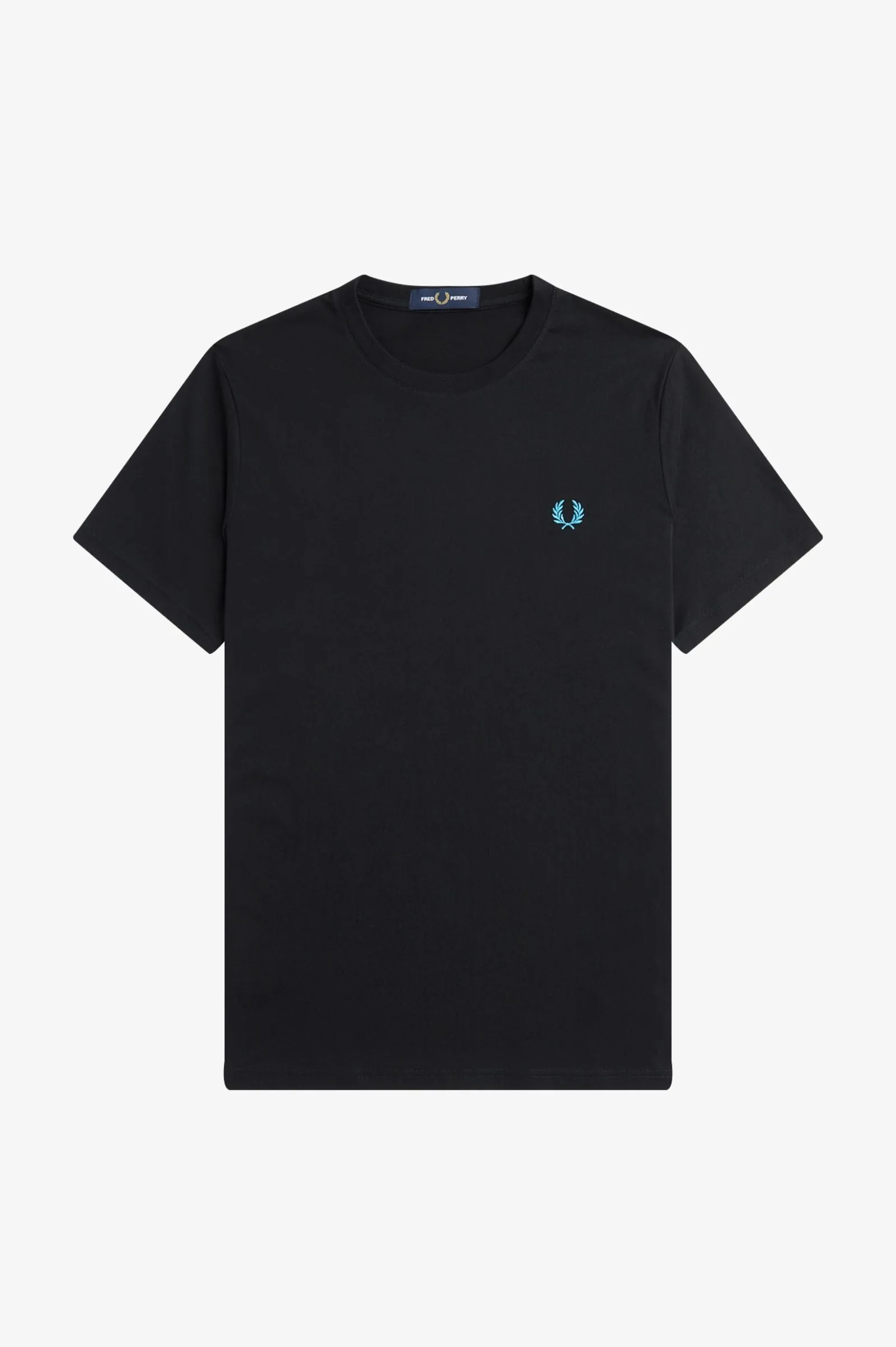 Fred Perry M7784 Rear Powder Laurel T-shirt 198 Black