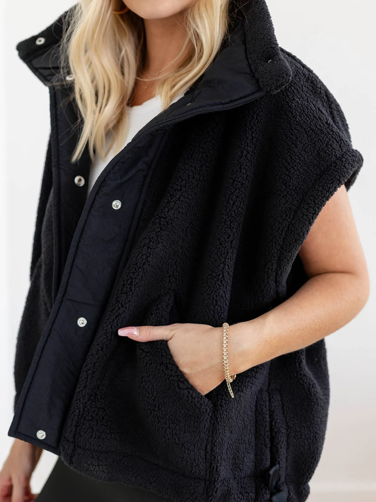 Free People Scout It Out Fleece Vest