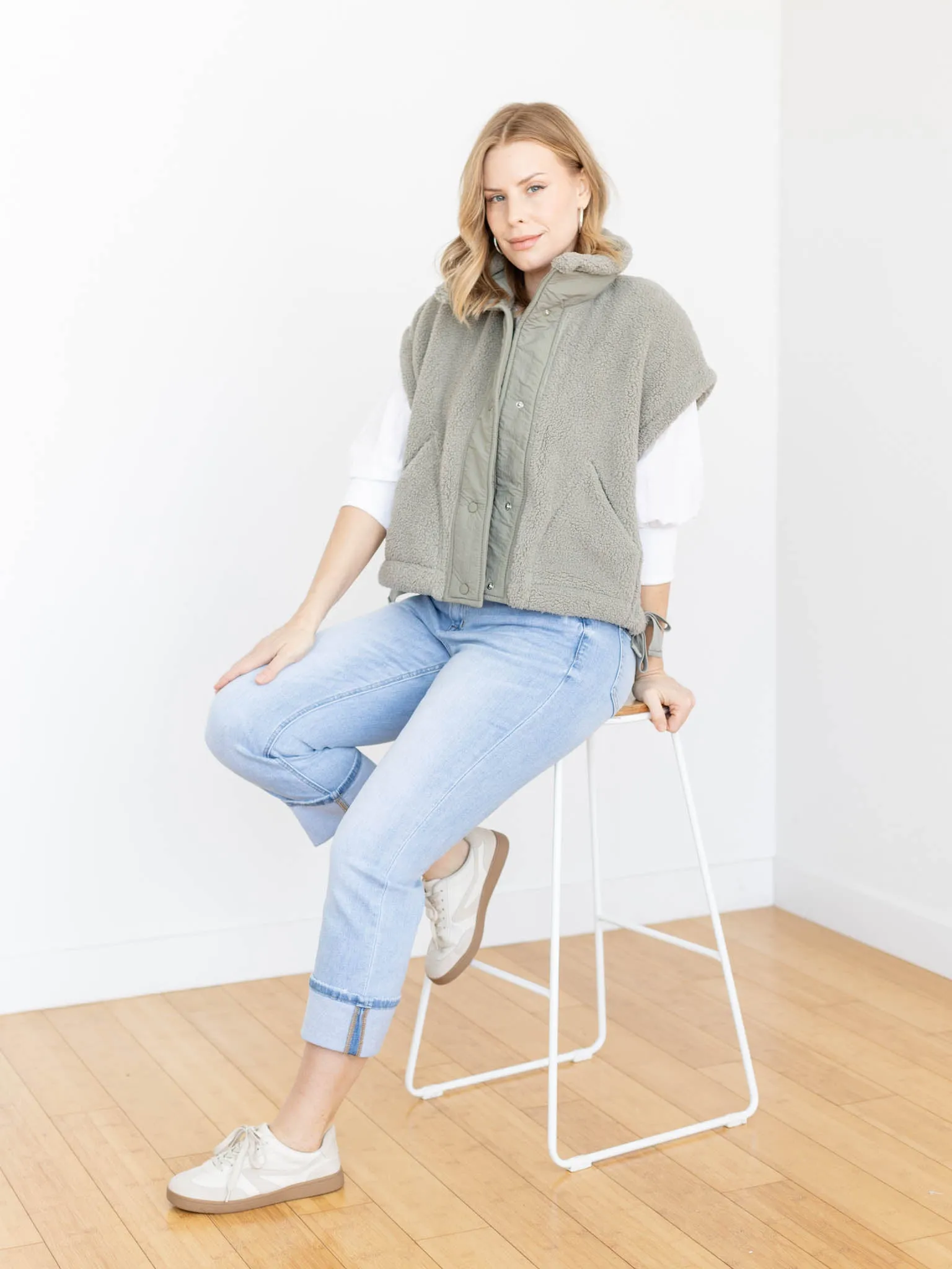 Free People Scout It Out Fleece Vest