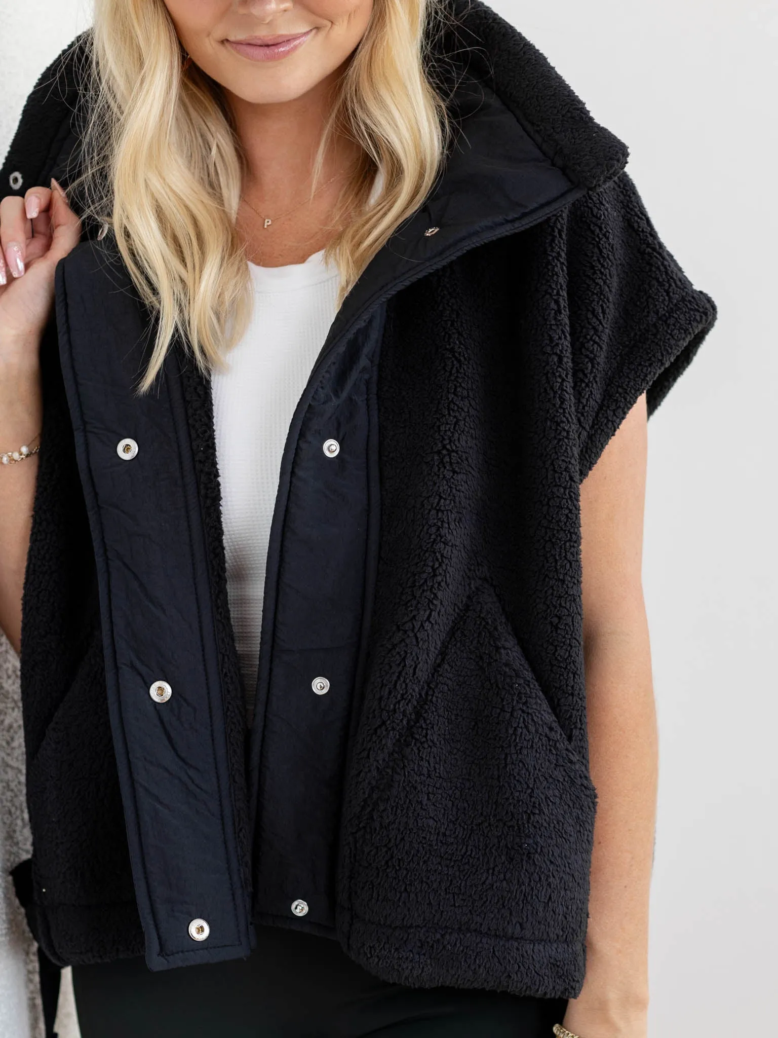 Free People Scout It Out Fleece Vest