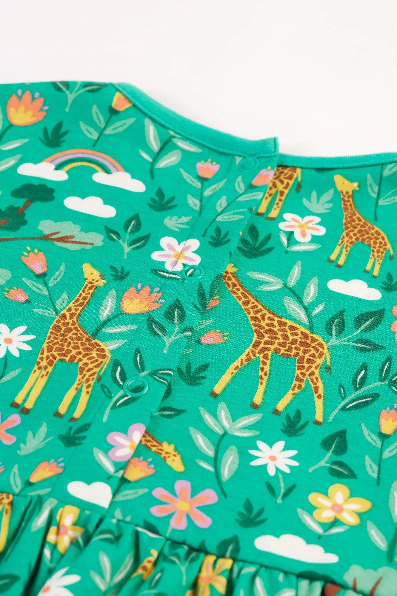 Frugi Dani Infant Dress 500138A4atog Giraffe