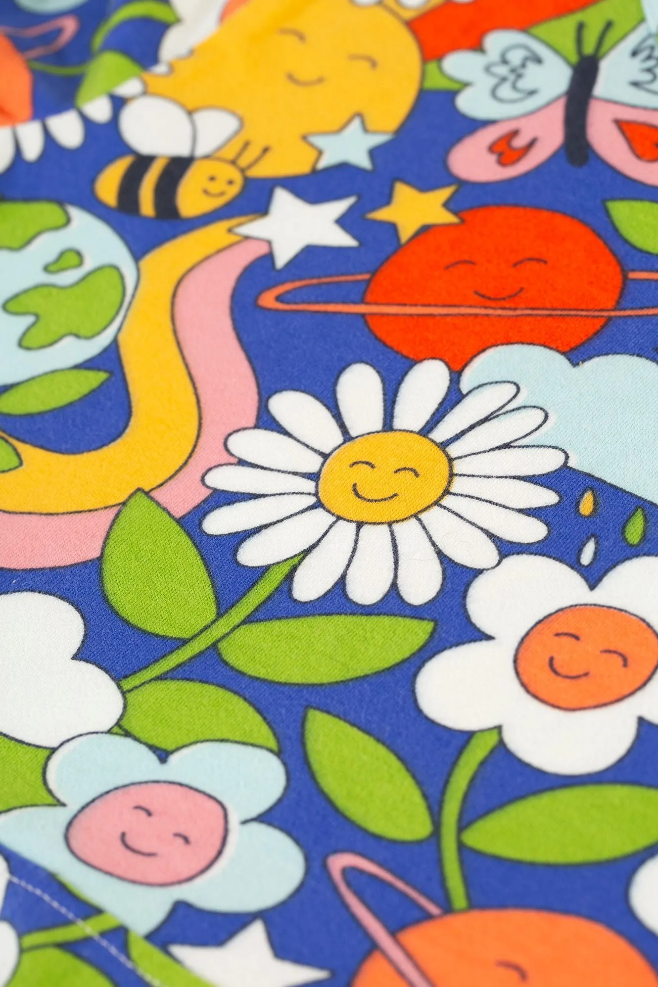 Frugi Sofia Skater Dress 500028A4rtrh Retro Happy