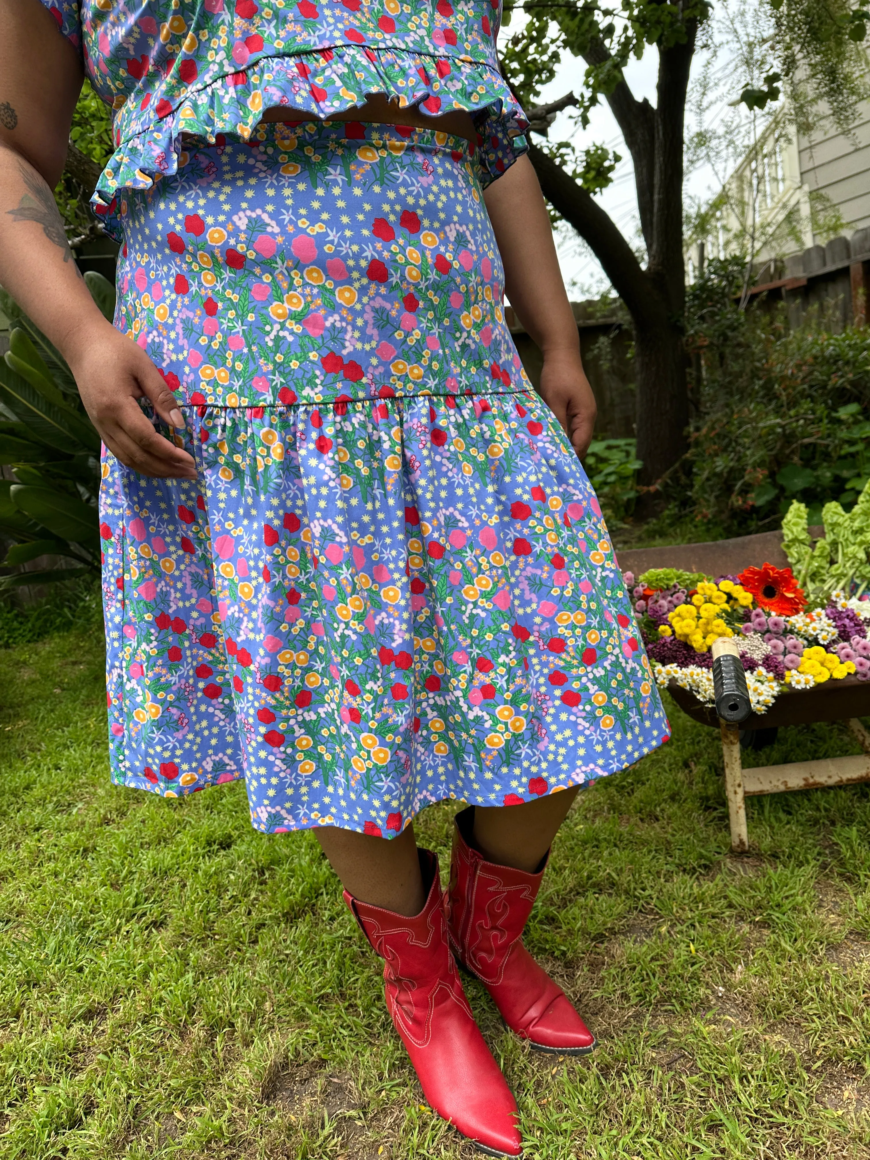 Gail Skirt Super Bloom