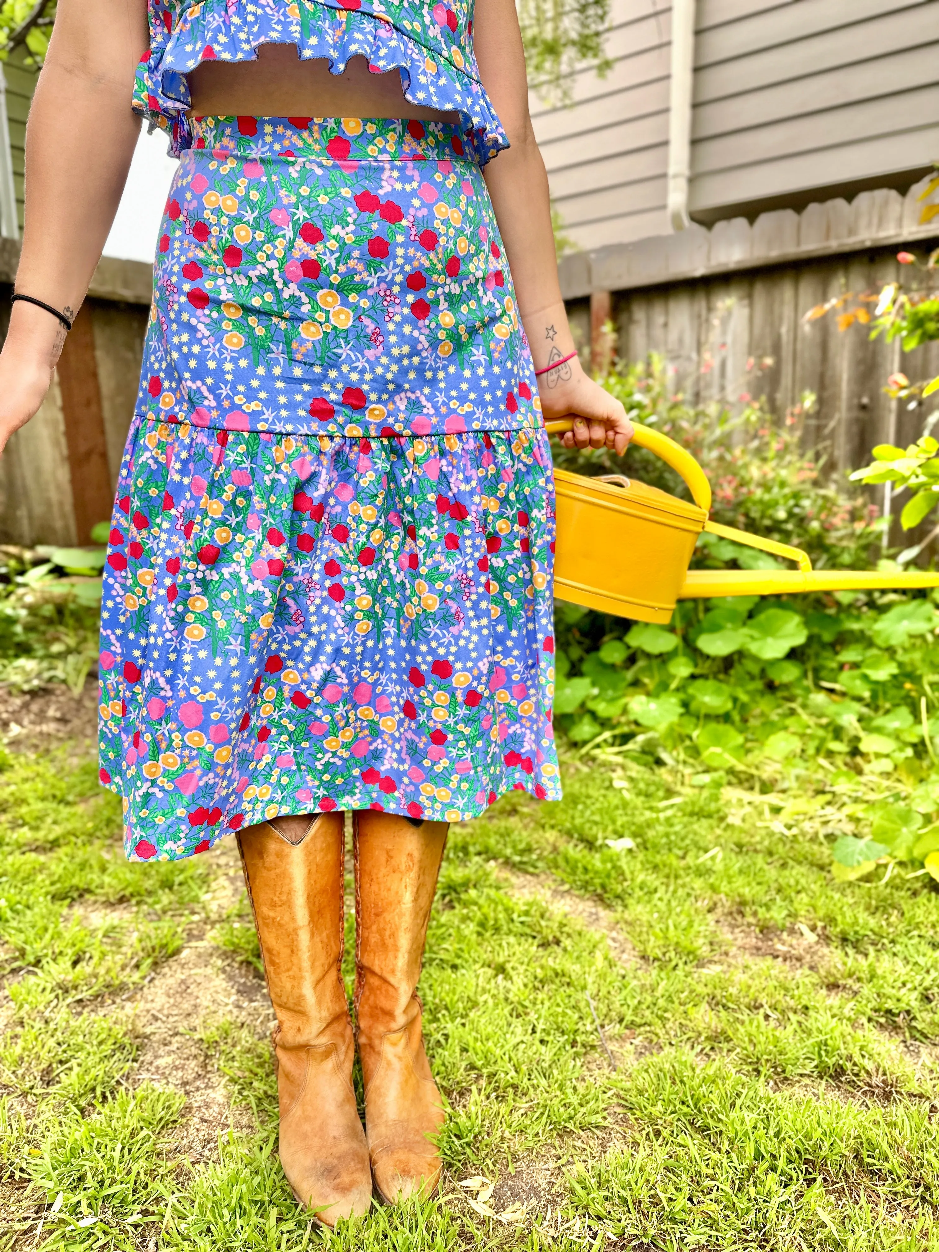 Gail Skirt Super Bloom