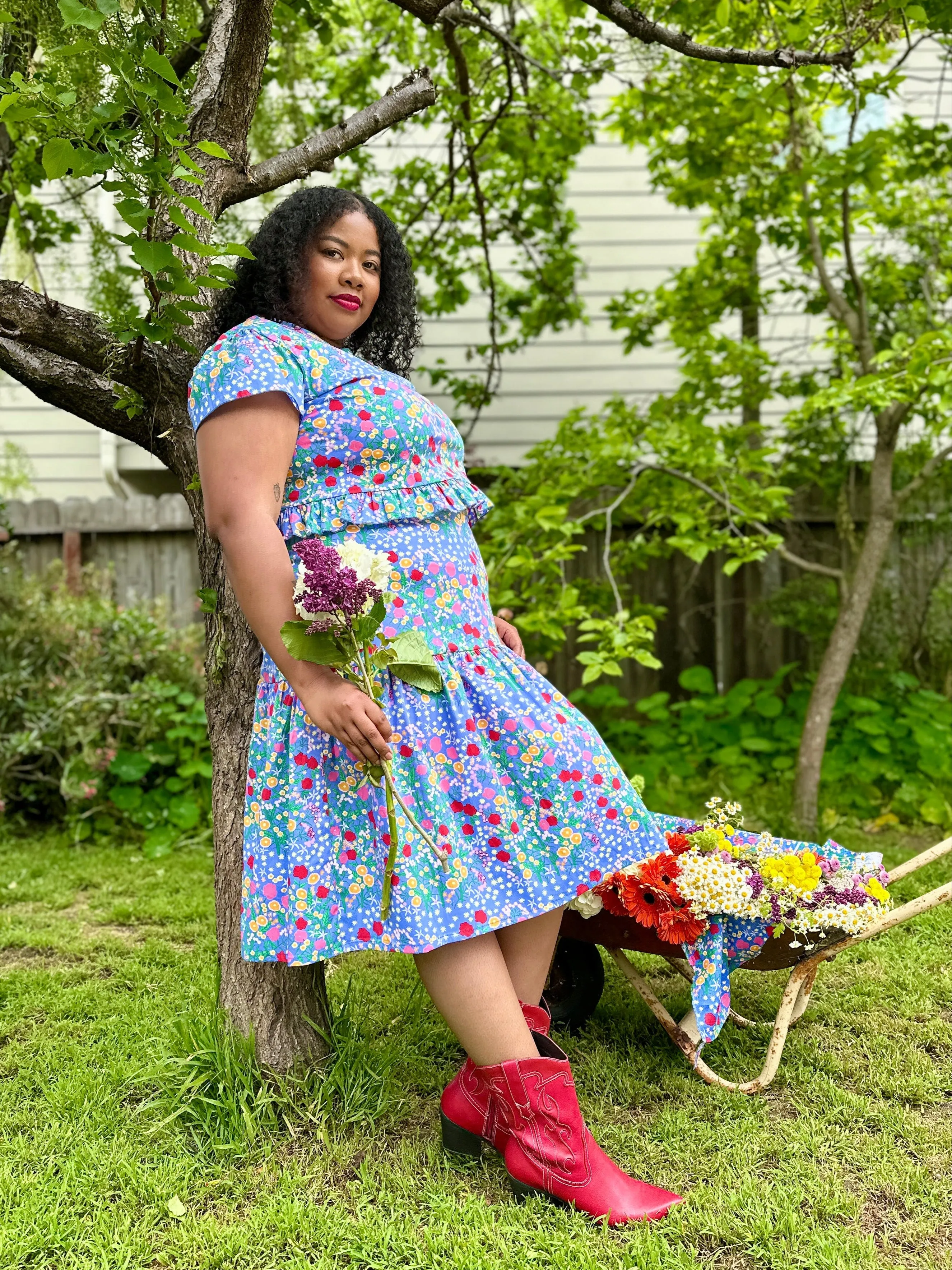 Gail Skirt Super Bloom