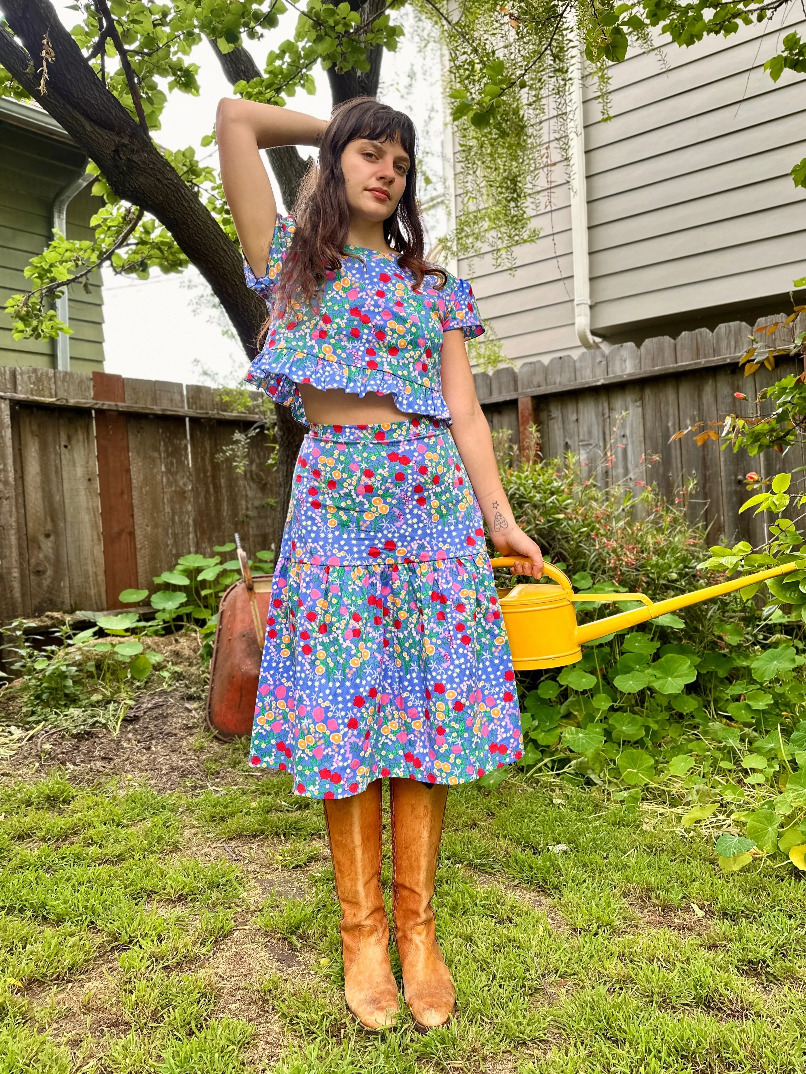 Gail Skirt Super Bloom