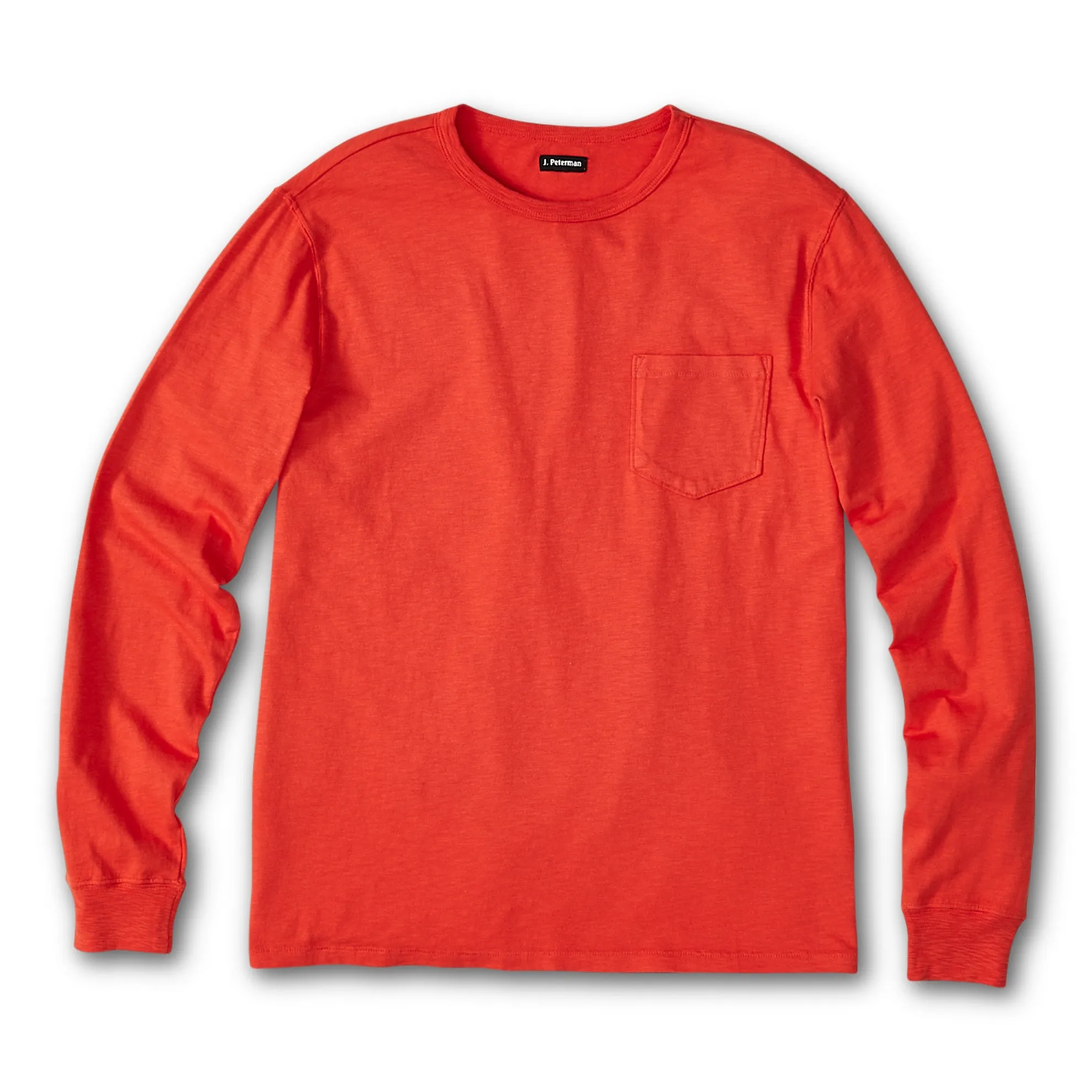Garment-Dyed Vintage Long Sleeve T-Shirt