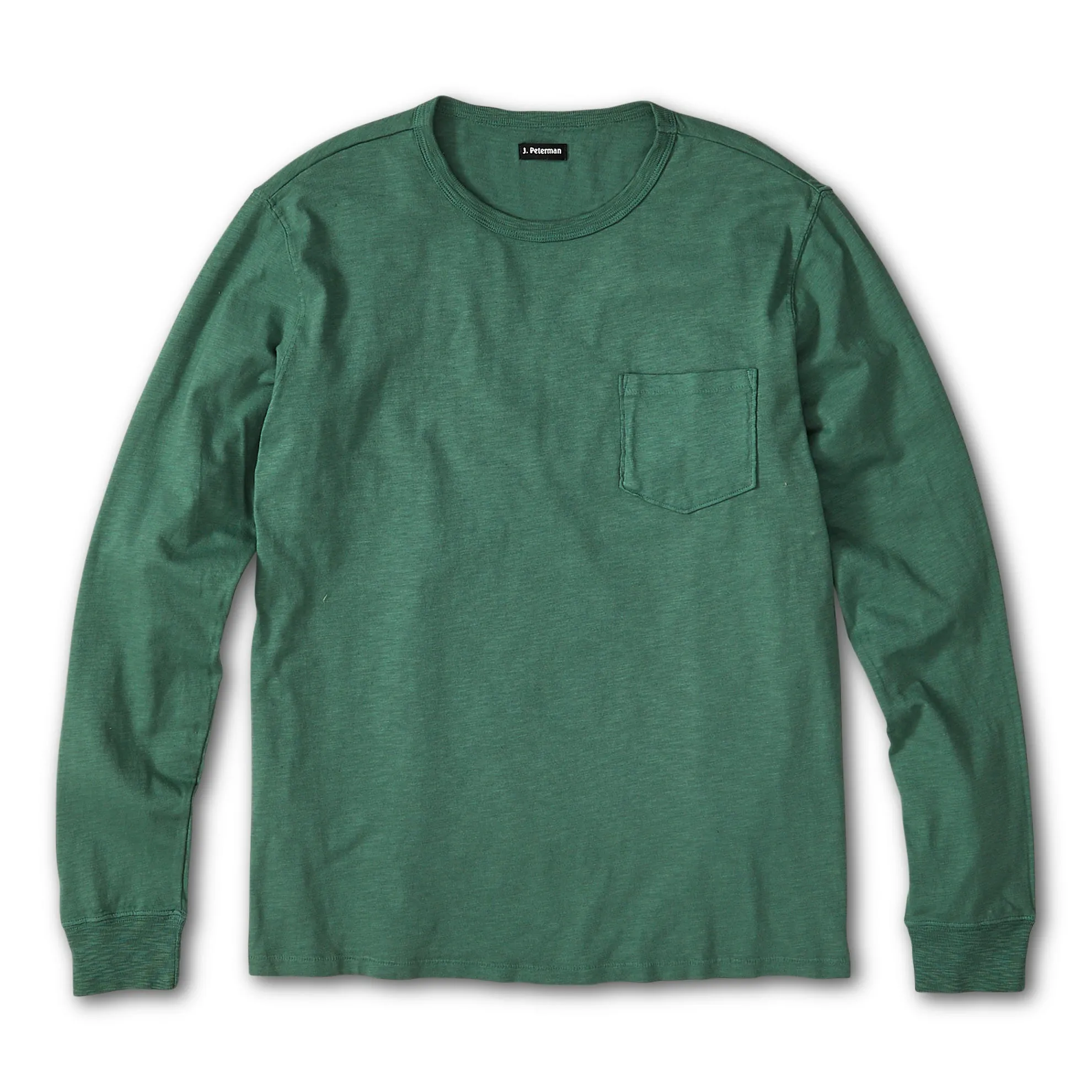Garment-Dyed Vintage Long Sleeve T-Shirt