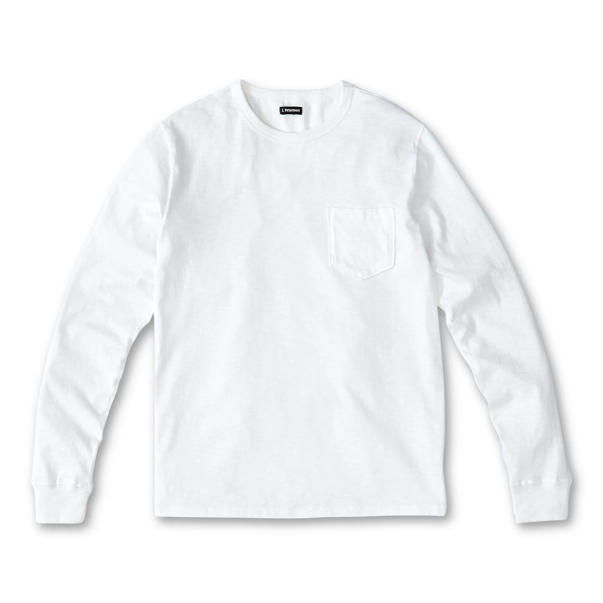Garment-Dyed Vintage Long Sleeve T-Shirt