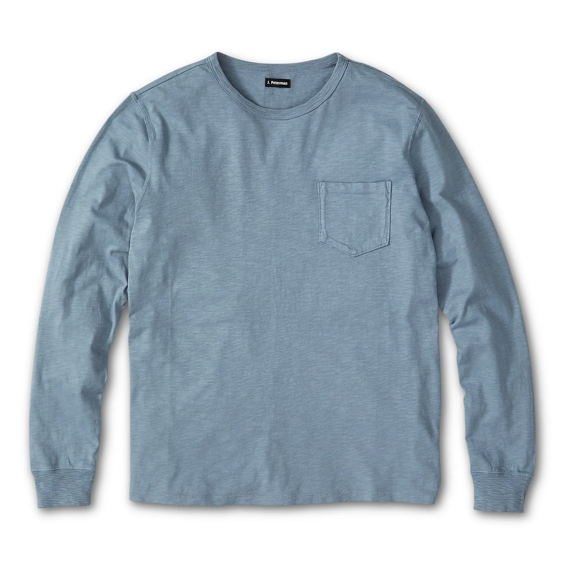 Garment-Dyed Vintage Long Sleeve T-Shirt