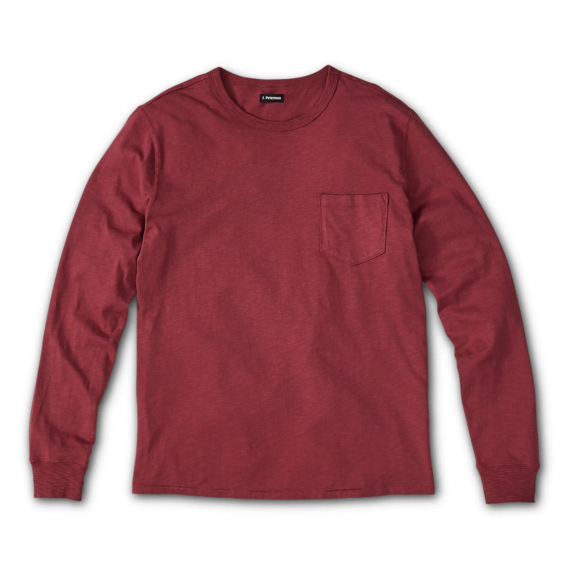 Garment-Dyed Vintage Long Sleeve T-Shirt