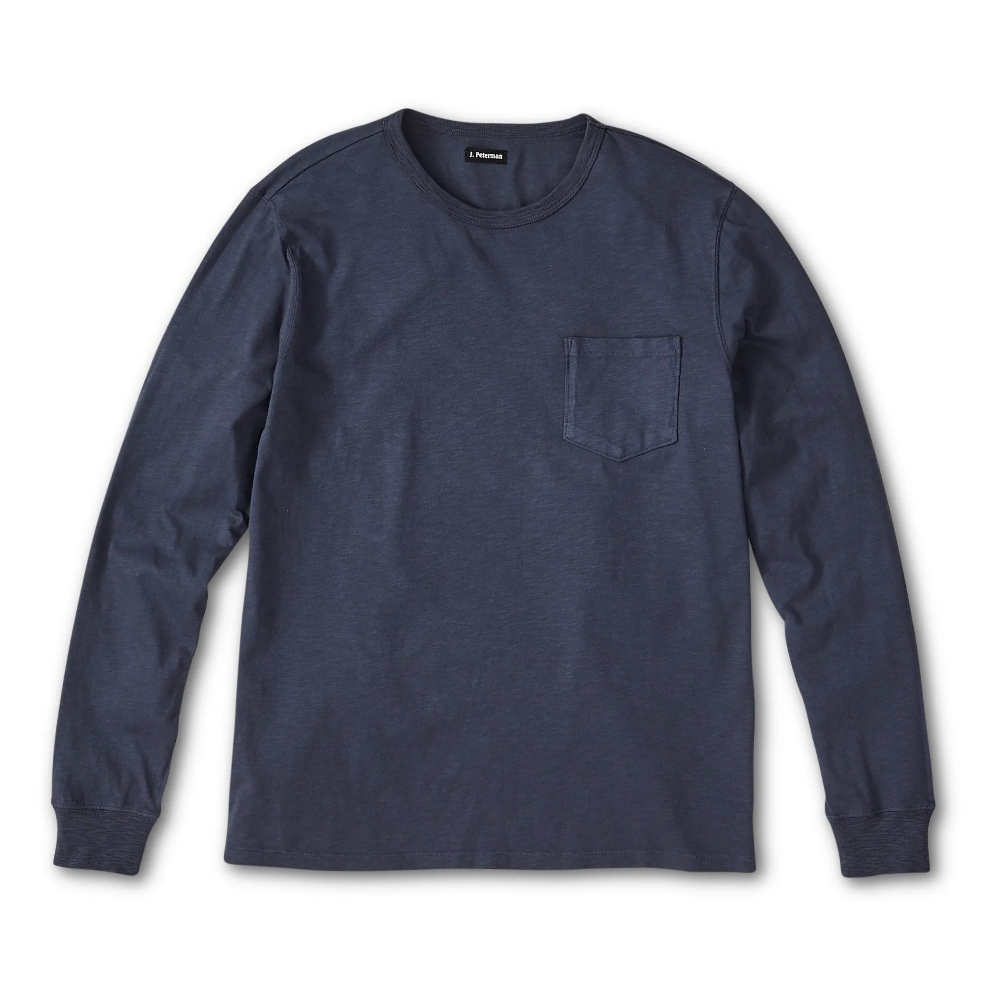 Garment-Dyed Vintage Long Sleeve T-Shirt
