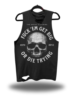 GET BIG OR DIE TRYING ROAD RASH TANK TOP