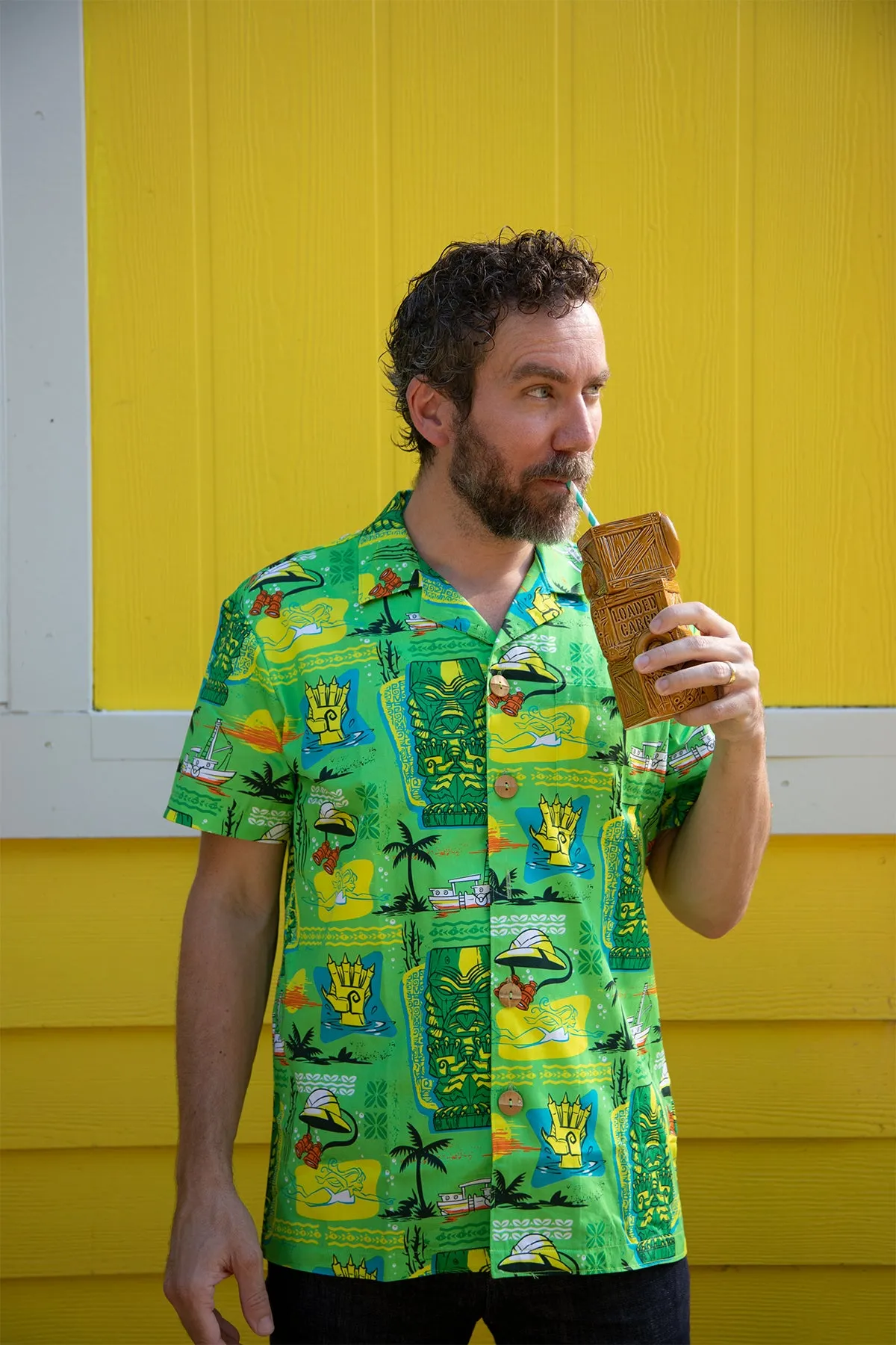 Gill-Man Men's Aloha Shirt