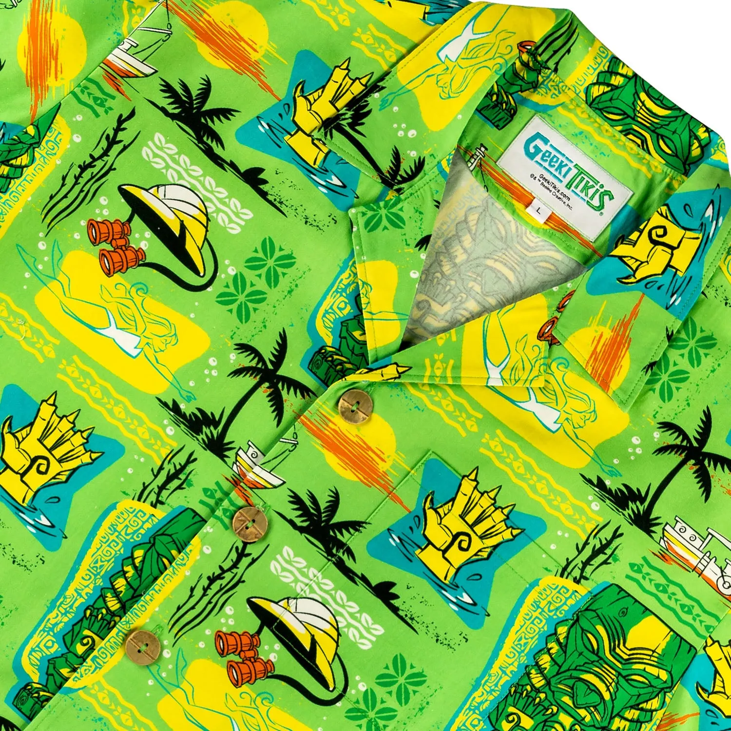 Gill-Man Men's Aloha Shirt