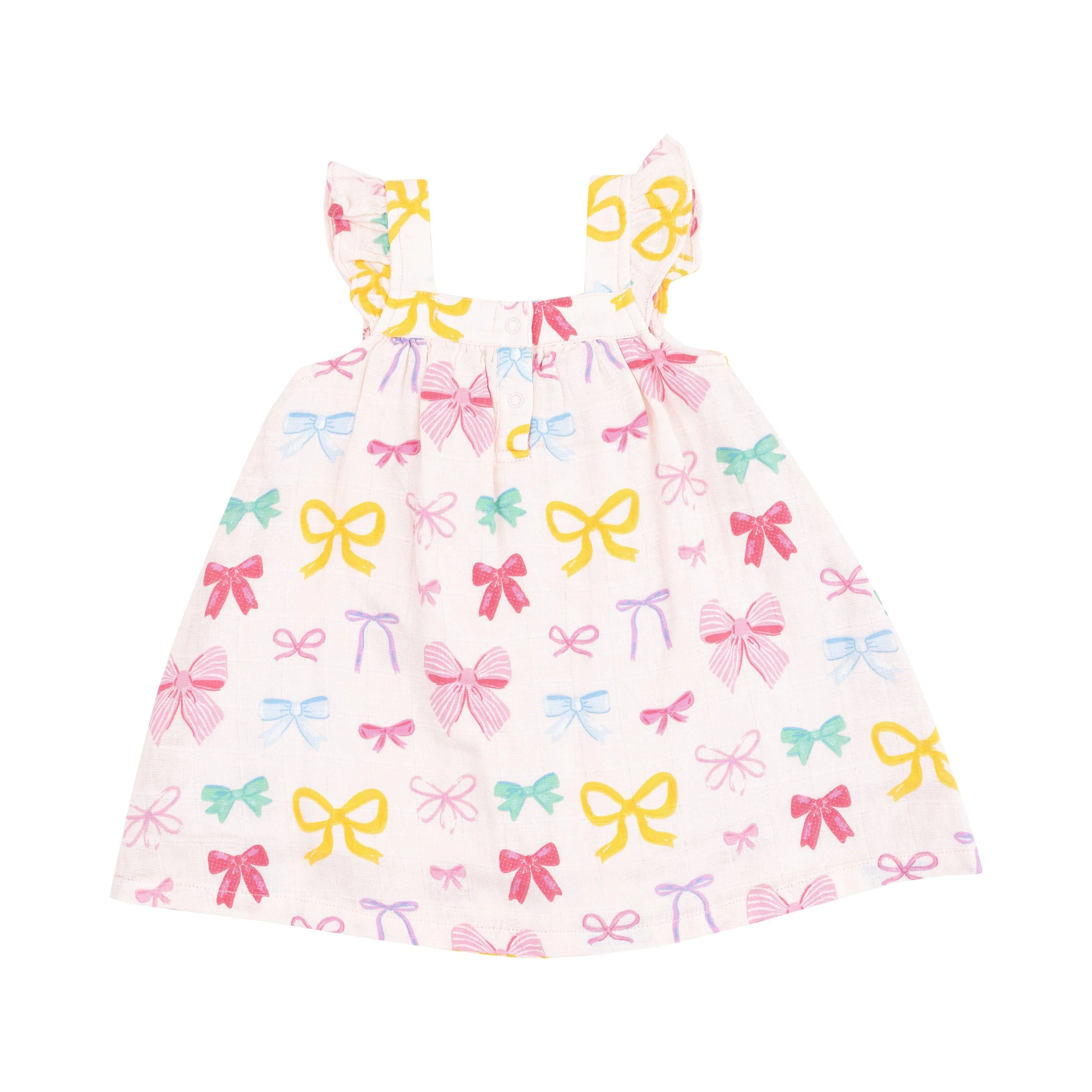 Girls Dresses | Sundress- Colorful Bows | Angel Dear