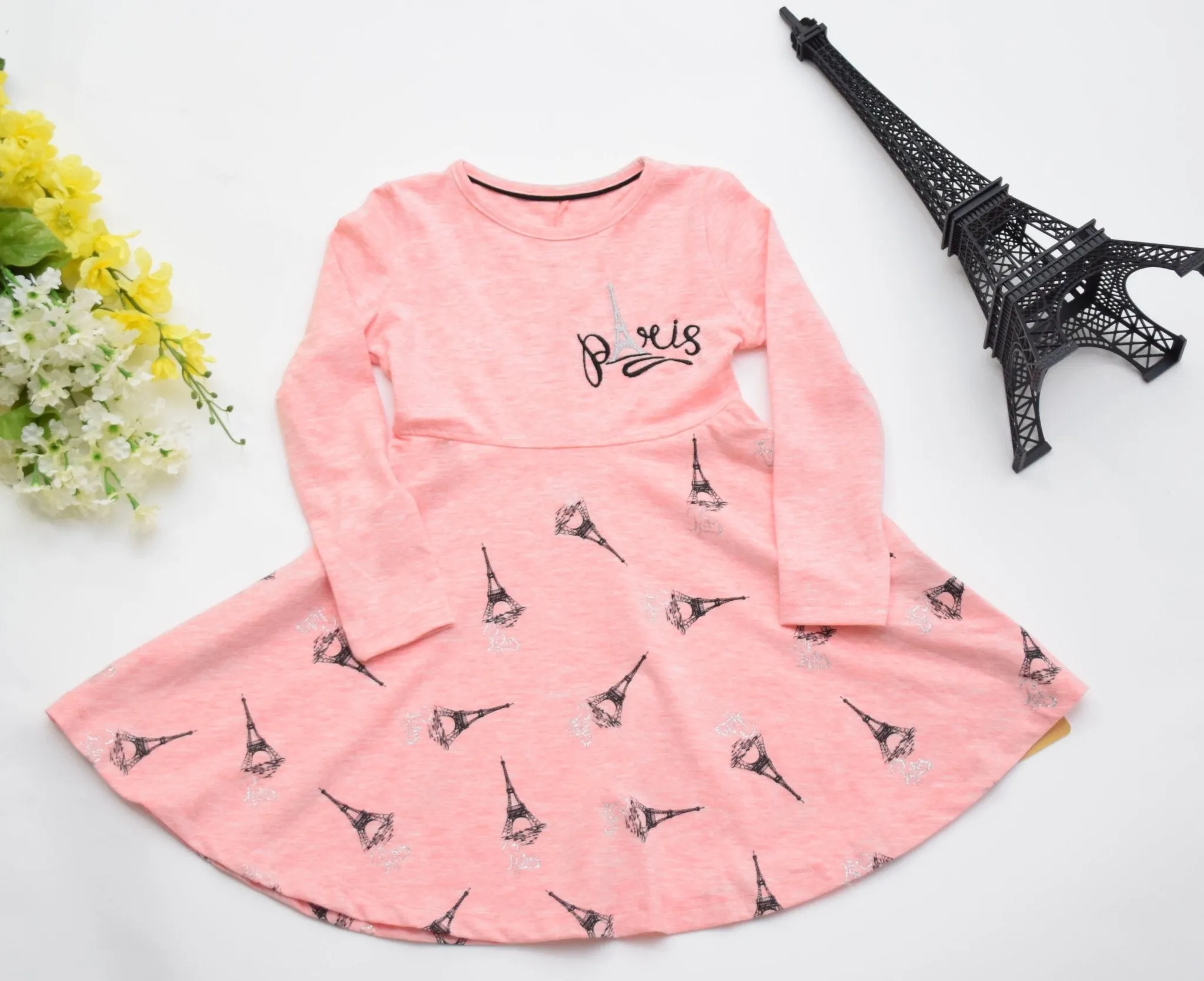 Girls' Little Paris Dress
