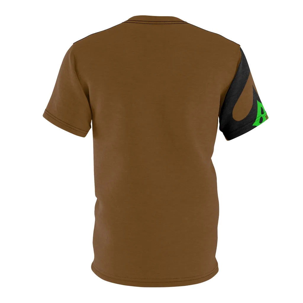 God Before Greed ( Army ) Unisex AOP Cut & Sew Tee