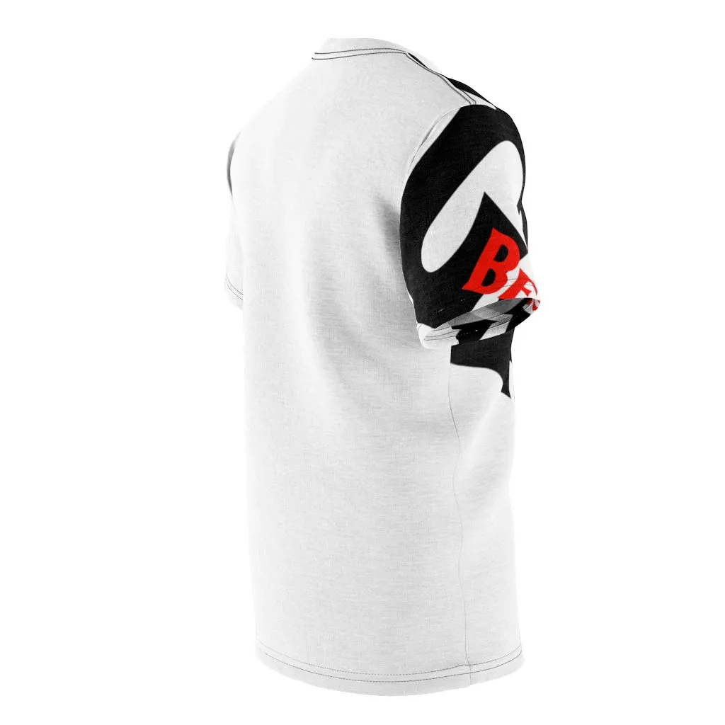 God Before Greed (Red) Unisex AOP Cut & Sew Tee