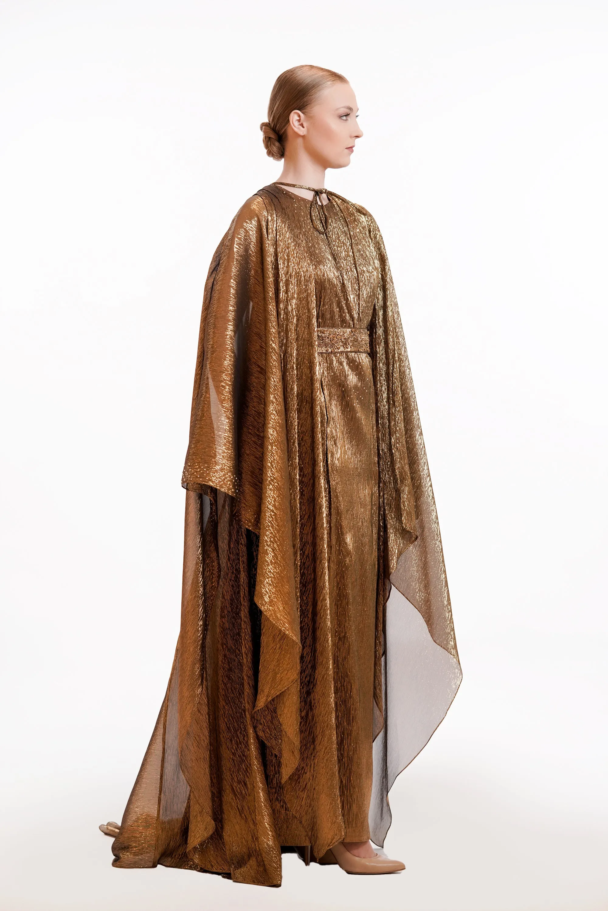 Golden Glamour Dress