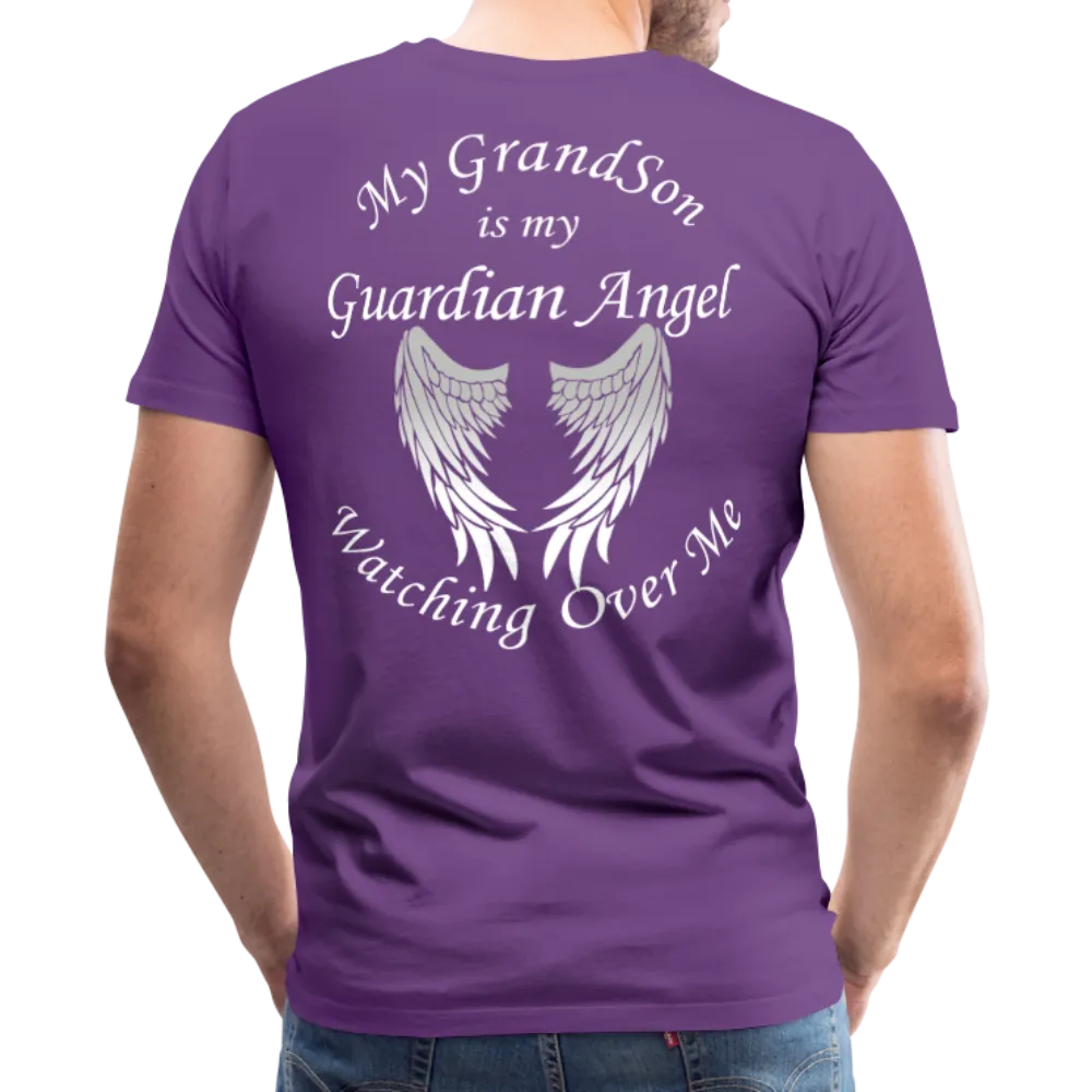 Grandson Guardian Angel Men's Premium T-Shirt (CK1472U)