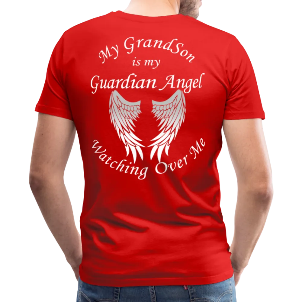 Grandson Guardian Angel Men's Premium T-Shirt (CK1472U)