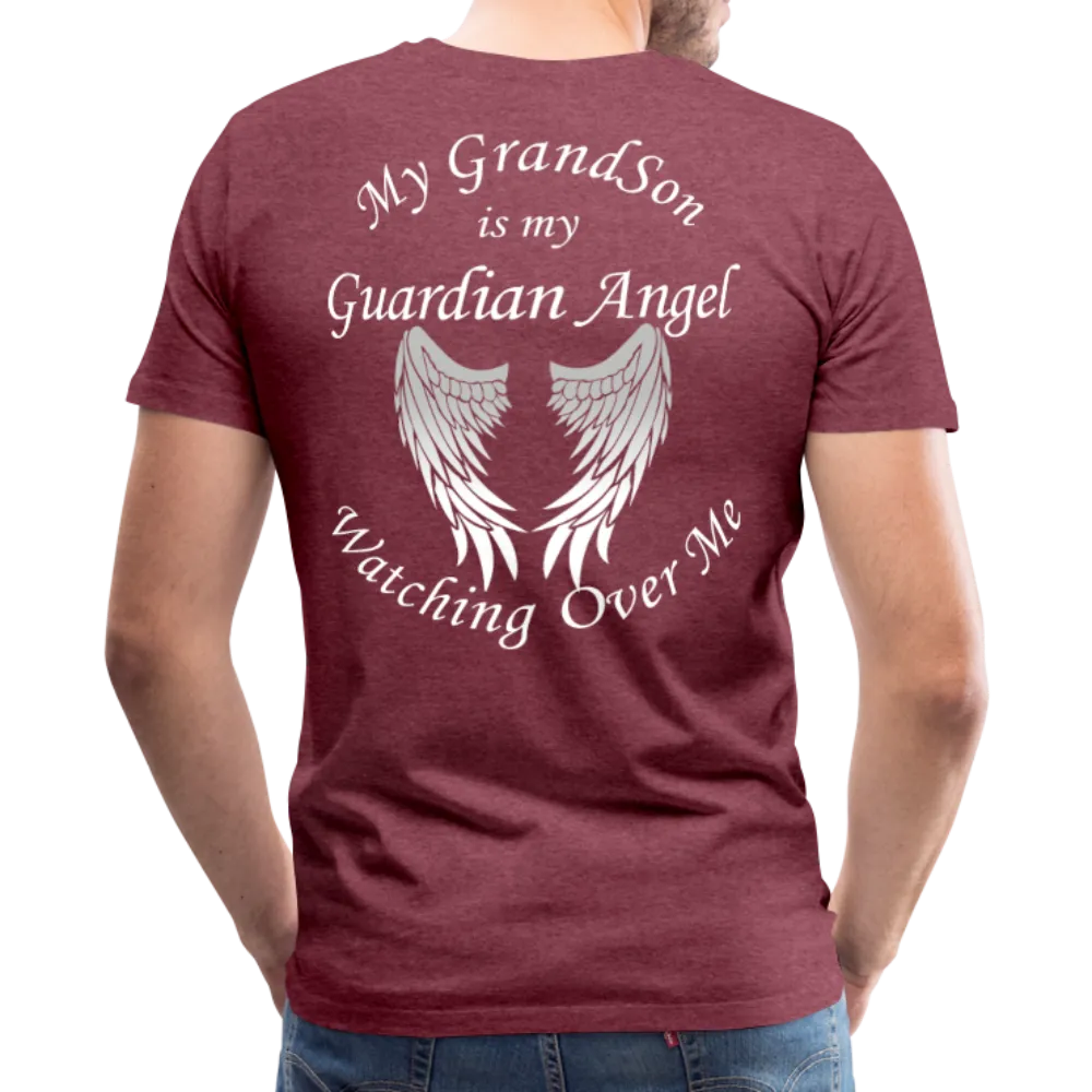 Grandson Guardian Angel Men's Premium T-Shirt (CK1472U)