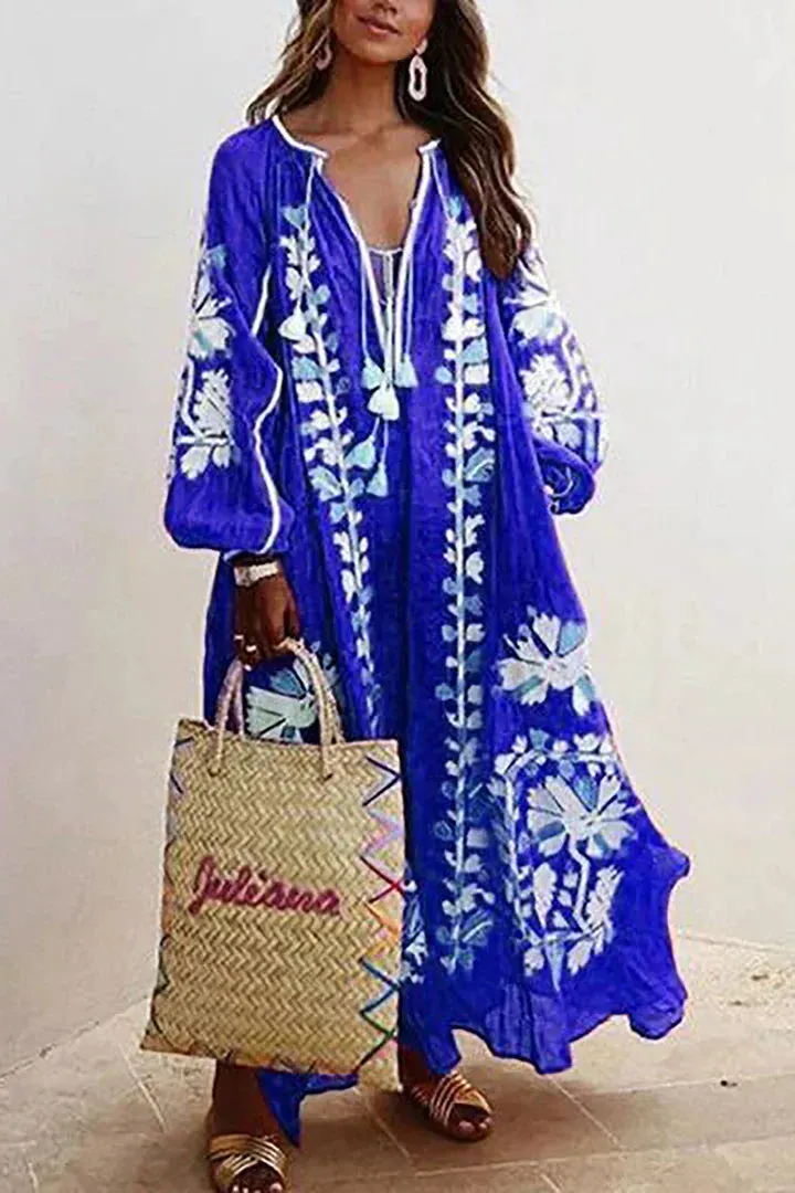 Hallie - Oversized casual dress with long sleeves