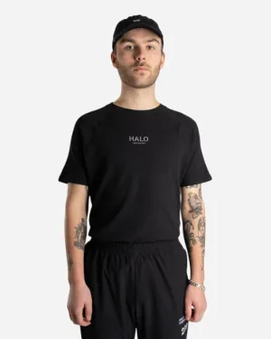 Halo Waffle Tee - Black