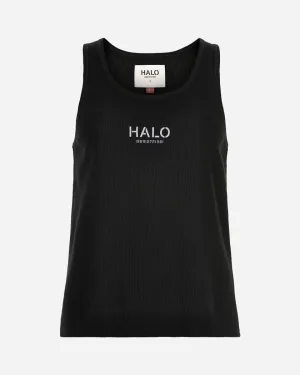 Halo Womens Waffle Top - Black