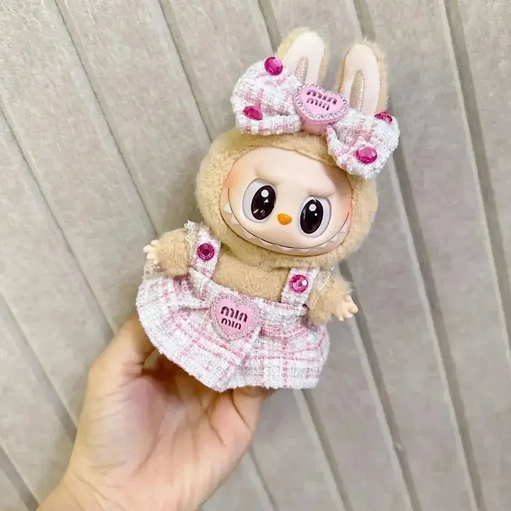 Handmade Labubu Heart Dress Outfit