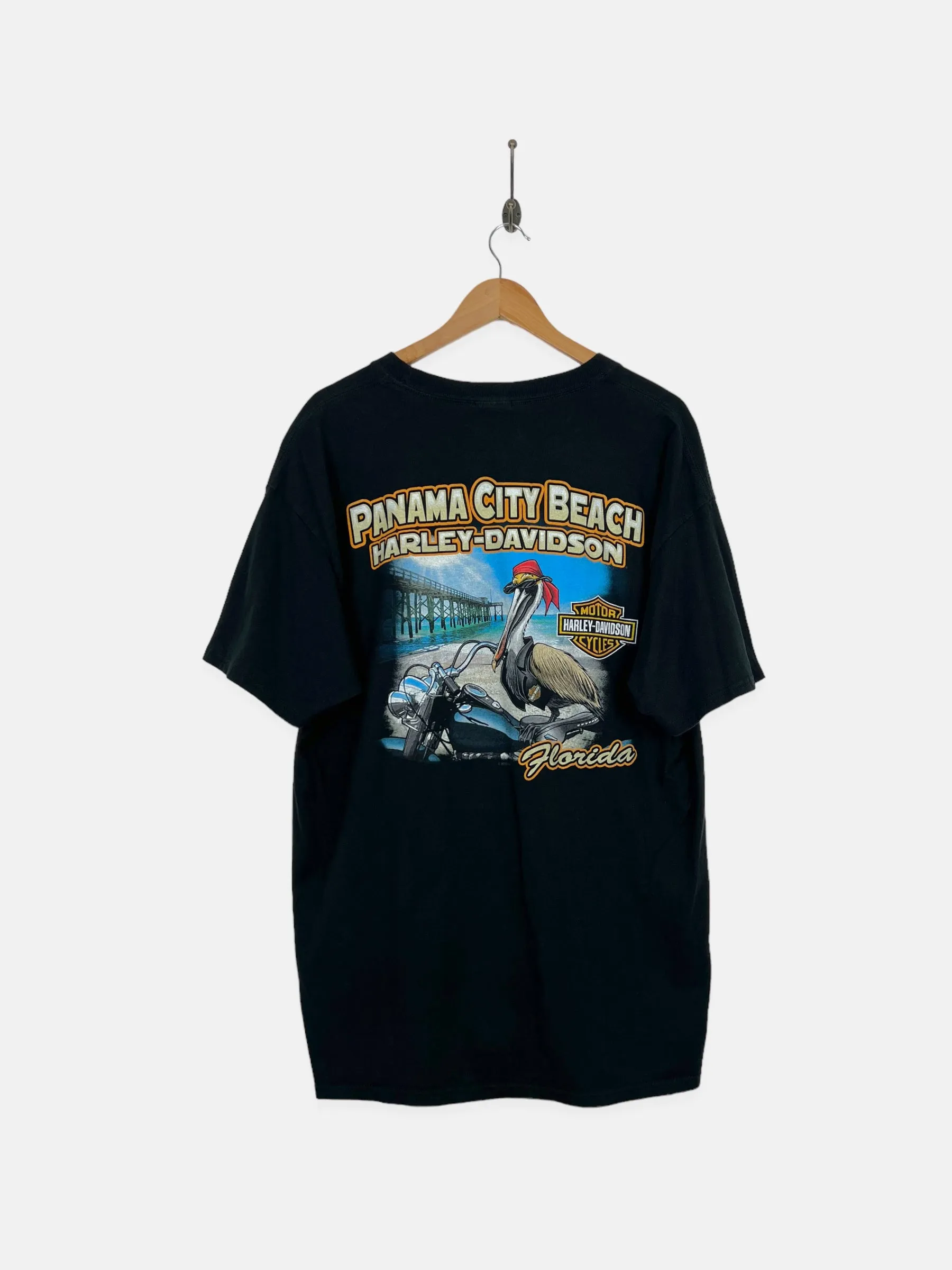 Harley Davidson Panama City Beach Vintage T-Shirt Size XL