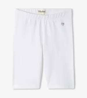 Hatley Bike Shorts - White