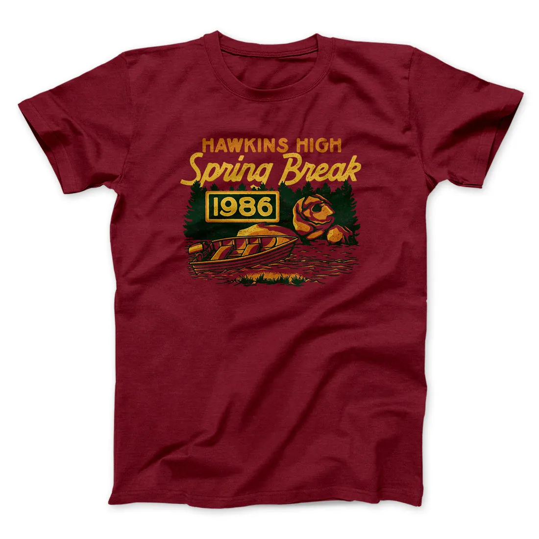Hawkins Spring Break 1986 Men/Unisex T-Shirt
