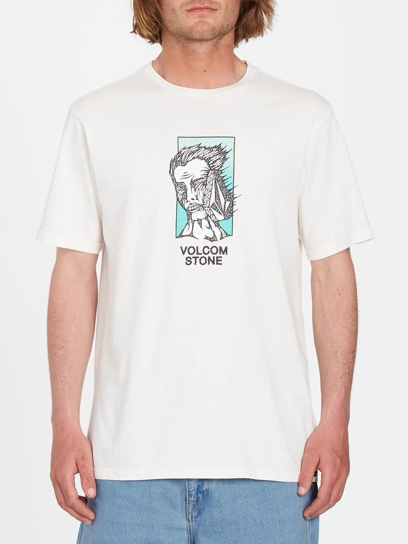Heckle T-Shirt - CREAM