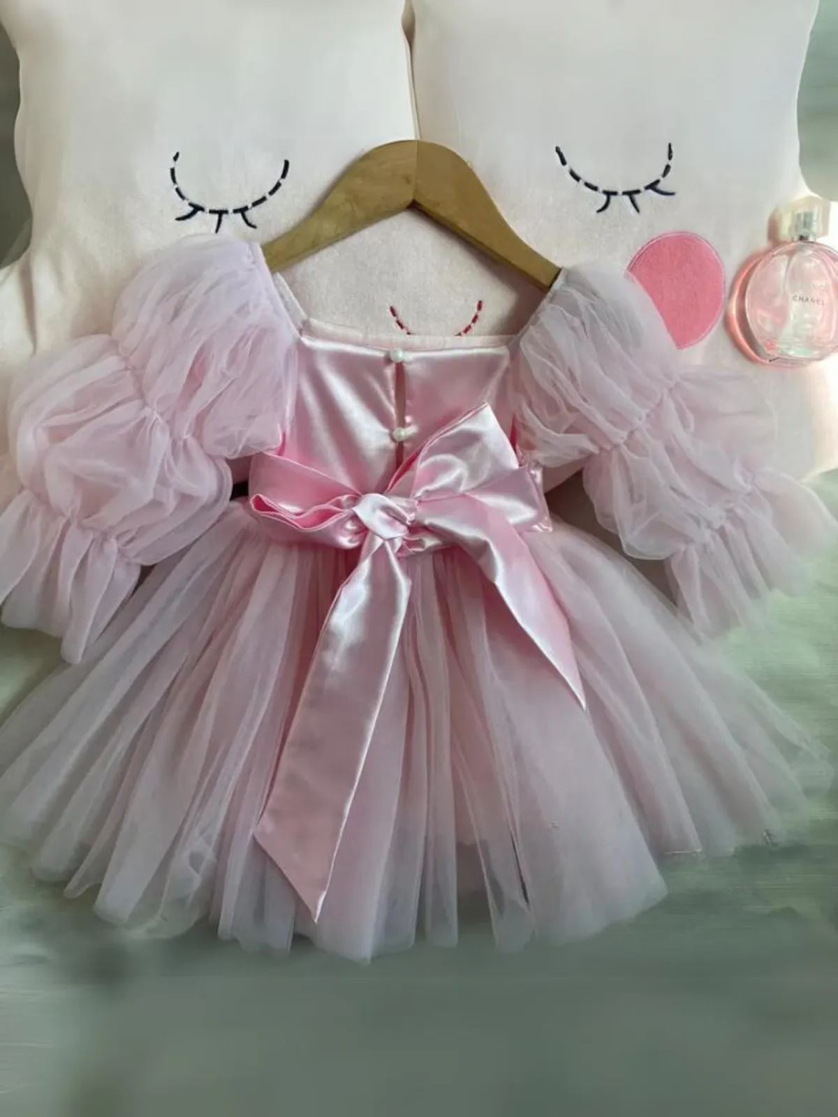 Here To Impress Storybook Princess Inspired Statement Sleeve Tulle Dress