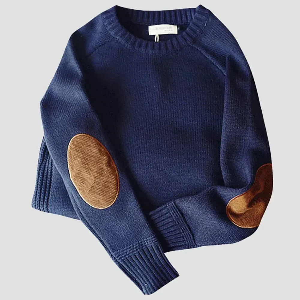 HESTER | COSY JUMPER WITH PATCHES