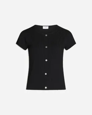 Hin Rib Tee - Black