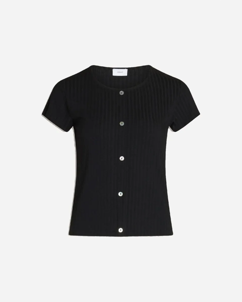 Hin Rib Tee - Black