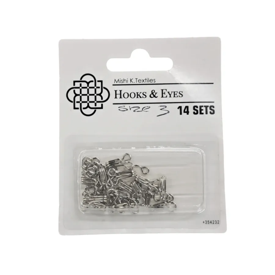 Hook & Eye Size 3