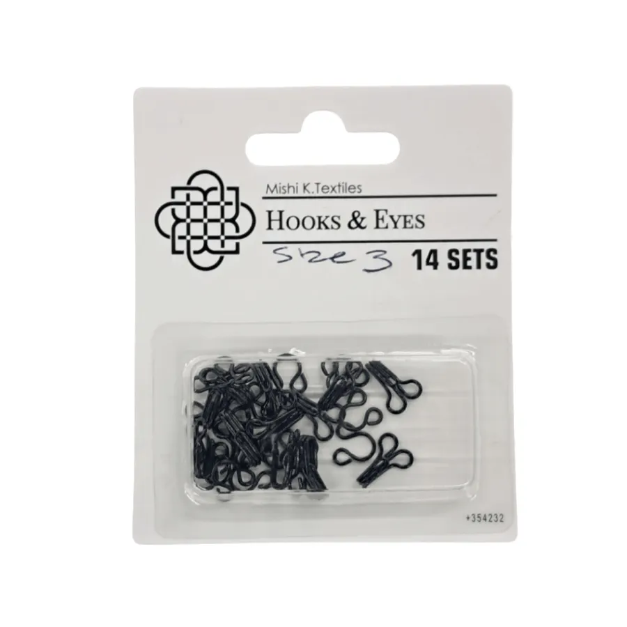 Hook & Eye Size 3