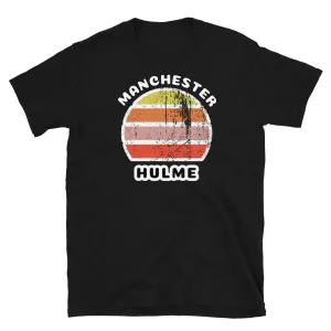 Hulme Manchester Vintage Sunset T-Shirt
