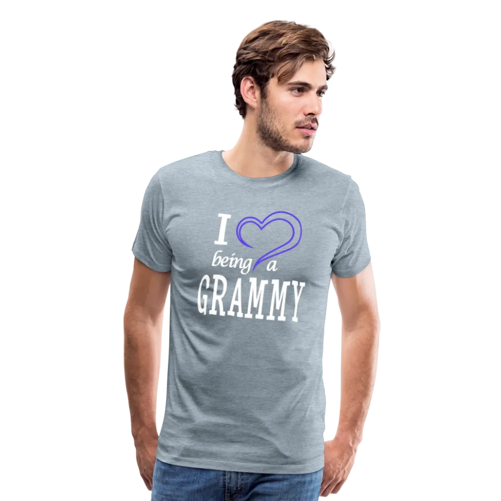 I Love being a Grammy Men's Premium T-Shirt (CK1548)