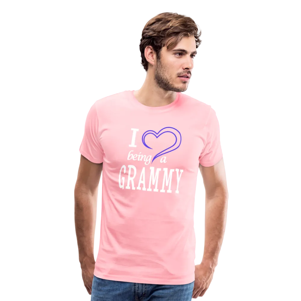 I Love being a Grammy Men's Premium T-Shirt (CK1548)