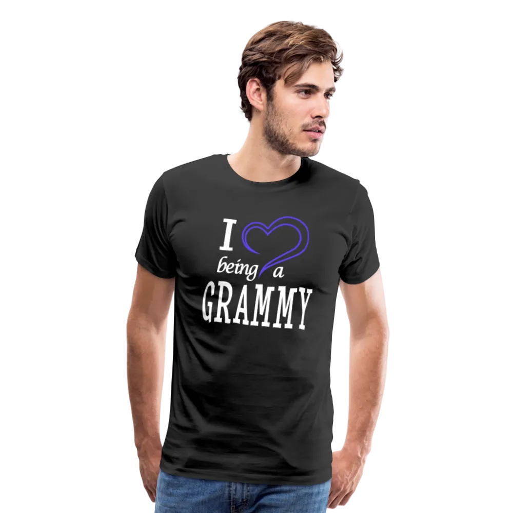 I Love being a Grammy Men's Premium T-Shirt (CK1548)