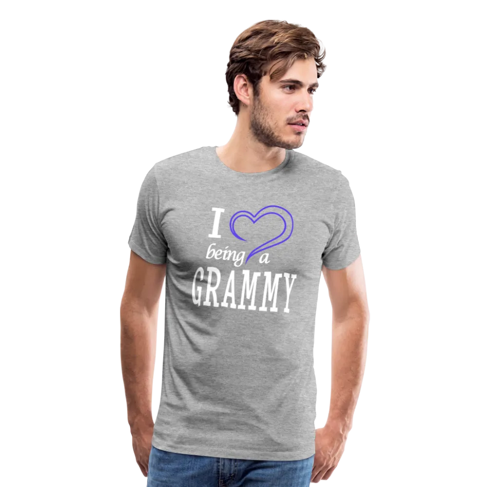 I Love being a Grammy Men's Premium T-Shirt (CK1548)