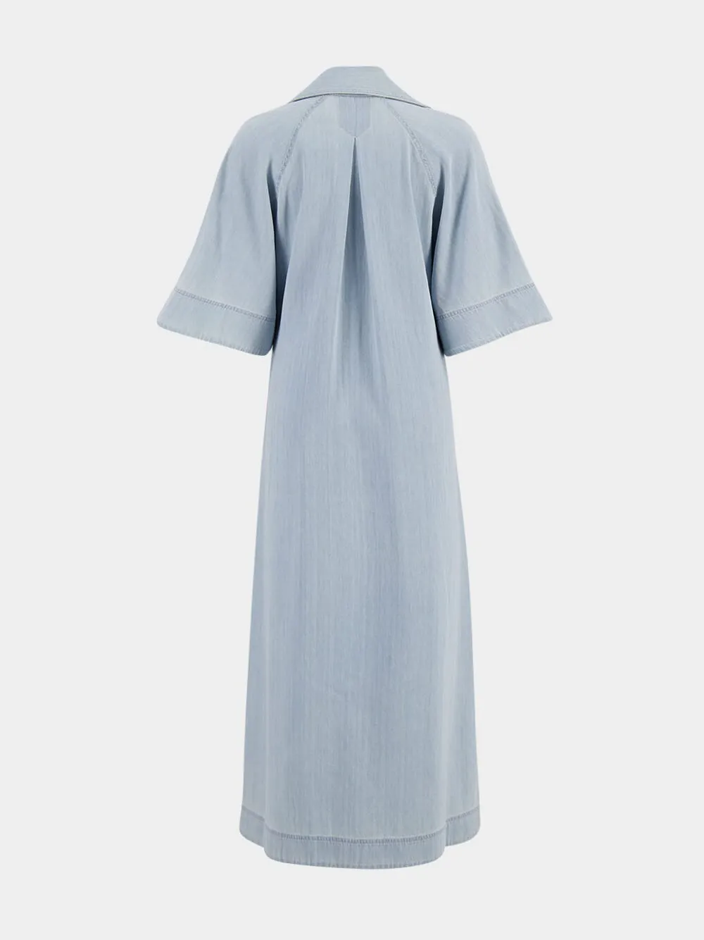 Ice Storm Acacia Denim Midi Dress