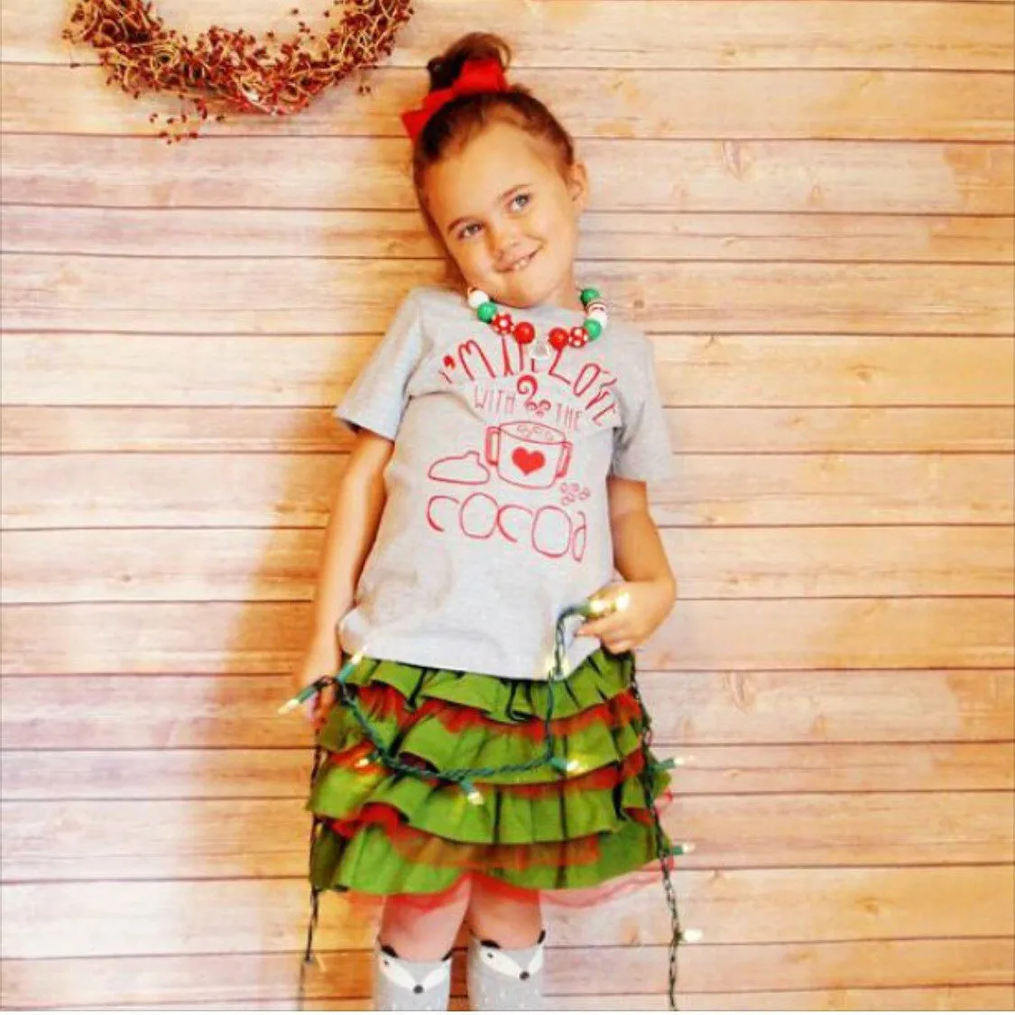 I'm in Love with the Cocoa Kids Christmas Tee